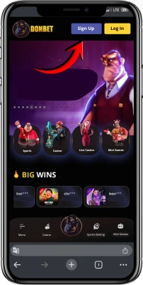 Donbet Sign Up