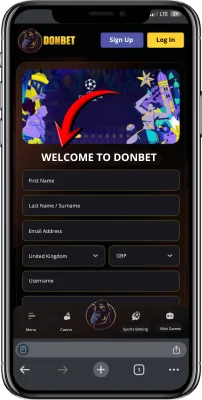 Welcome Bonus Donbet